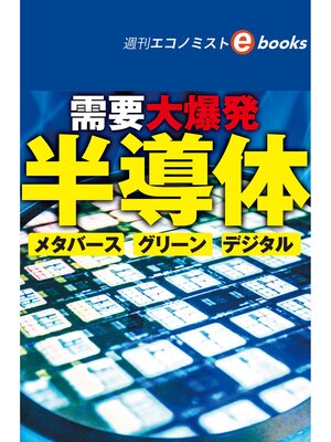 cover image of 需要大爆発　半導体　メタバース、グリーン、デジタル（週刊エコノミストebooks）